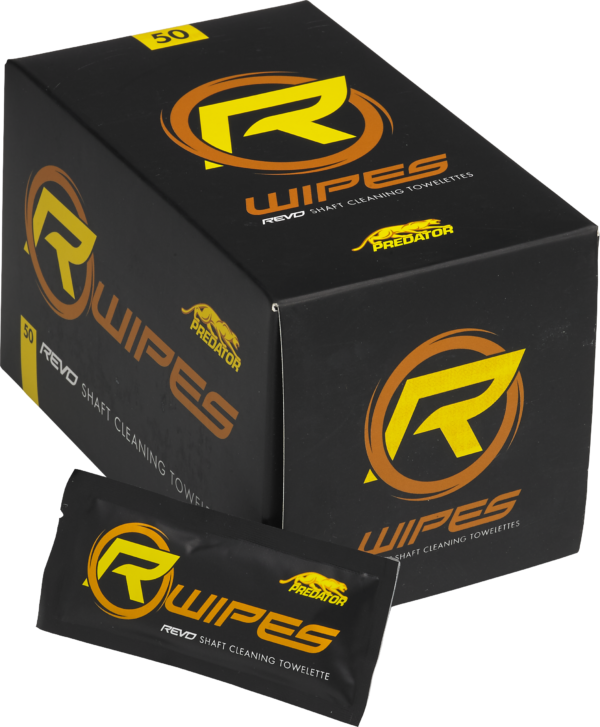 Predator REVO Shaft Wipes - Box of 50